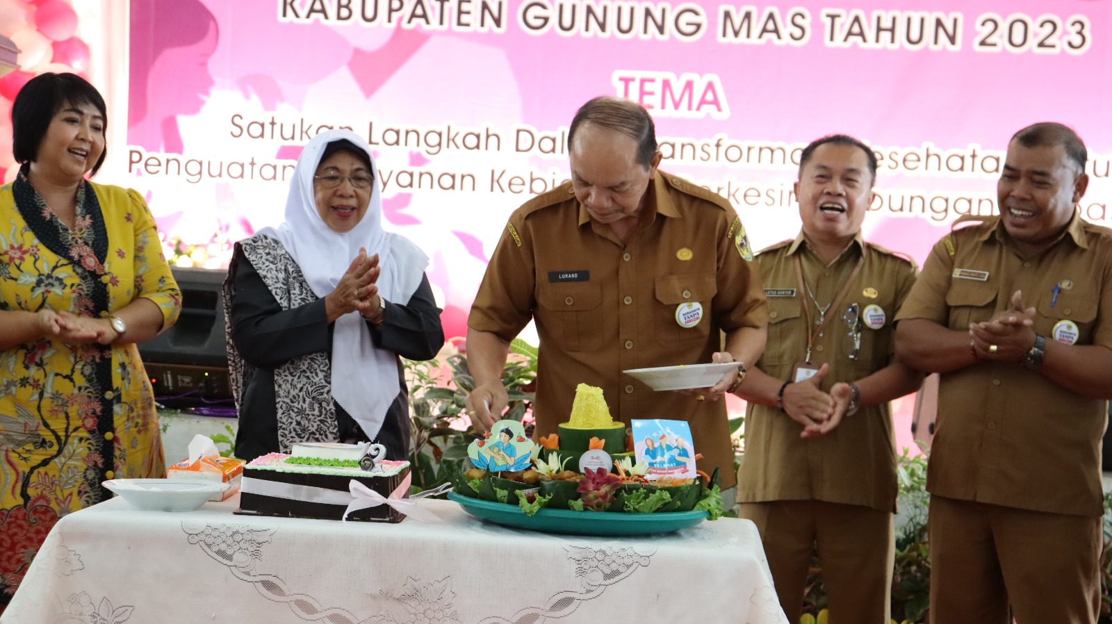Ikatan Bidan Indonesia (IBI) Cabang Kabupaten Gumas Rayakan HUT Ke-72