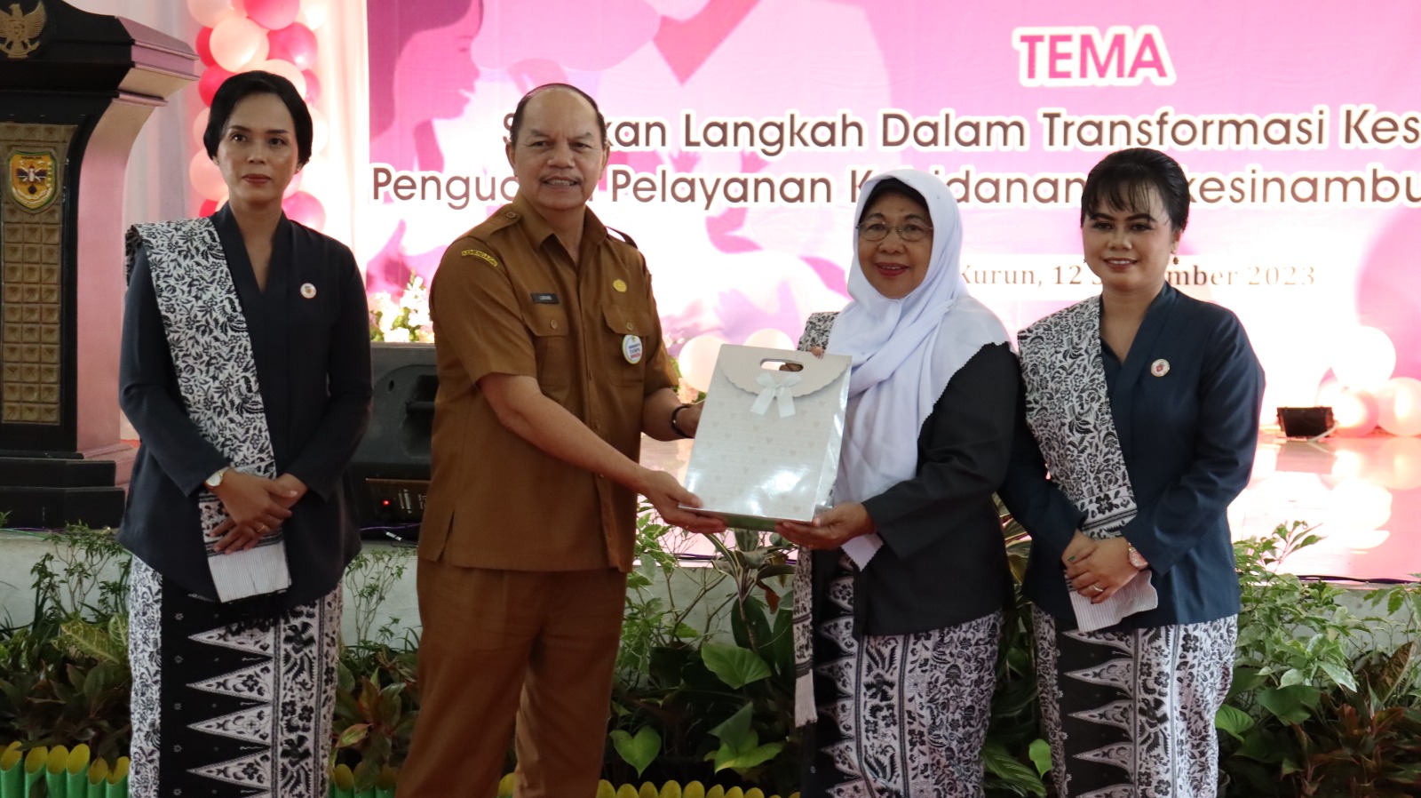 Ikatan Bidan Indonesia (IBI) Cabang Kabupaten Gumas Rayakan HUT Ke-72