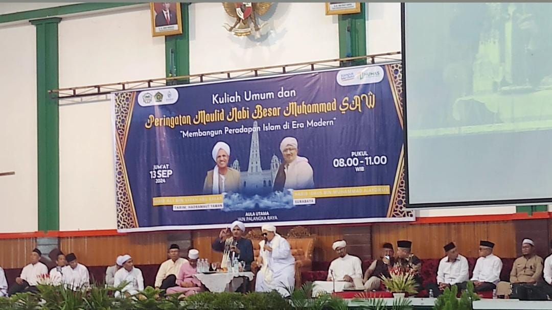 Plh Sahli Pemkumpol Ahmad Husain Hadiri Kuliah Umum Peringatan Maulid Nabi Muhammad SAW
