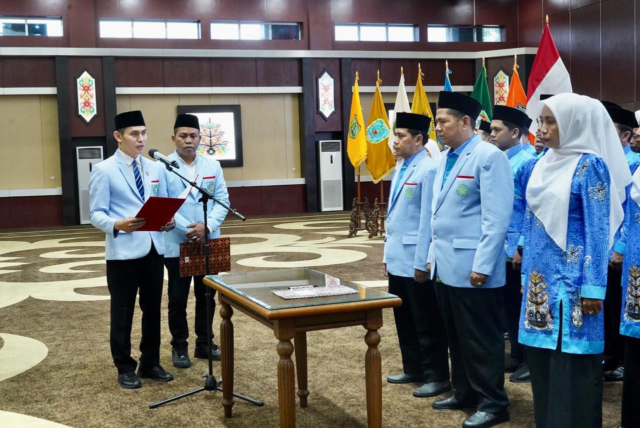 Wakil Gubernur H. Edy Pratowo Hadiri Sekaligus Kukuhkan DPW BKPRMI Prov. Kalteng Periode 2024 - 2029