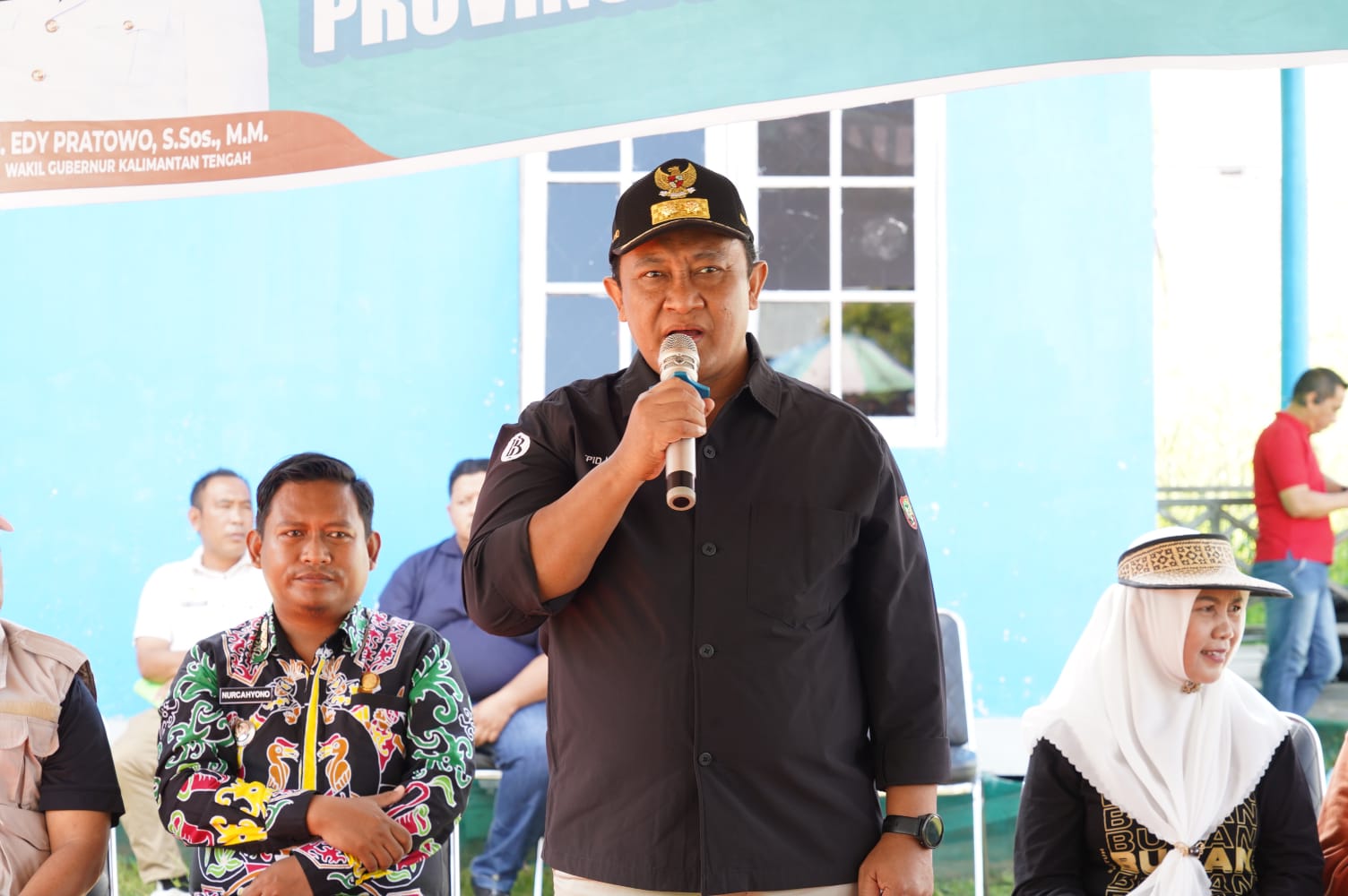Buka Pasar Murah di Kecamatan Kapuas Kuala, Wagub Edy Pratowo Sampaikan Upaya Pemprov Atasi Masalah Pangan