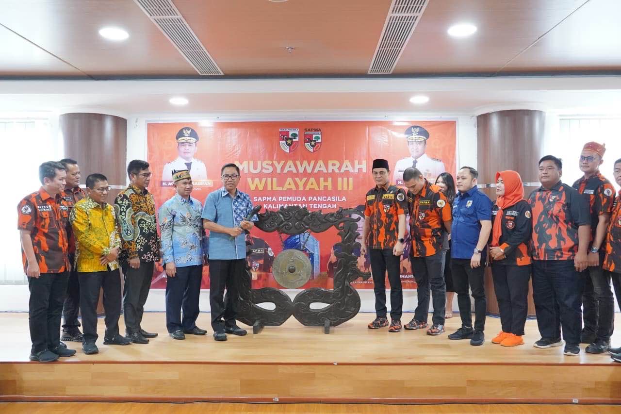Plt. Sekda Kalteng Resmikan Pembukaan Muswil III Sapma Pemuda Pancasila, Sapma Pemuda Pancasila Diminta Selaraskan Program dengan Visi Kalteng Berkah