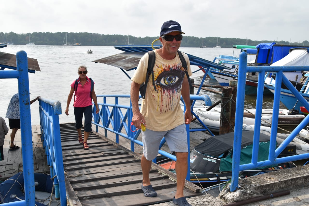 Untuk Kedua Kalinya, Wonderful Sail To Indonesia Berlabuh di Kumai, Kabupaten Kotawaringin Barat