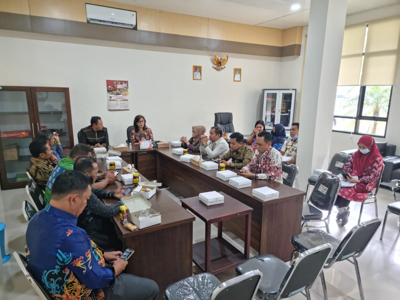 Kepala Dinas P3APPKB Prov. Kalteng Menerima Kunjungan Kerja Anggota DPRD Kab. Kotim