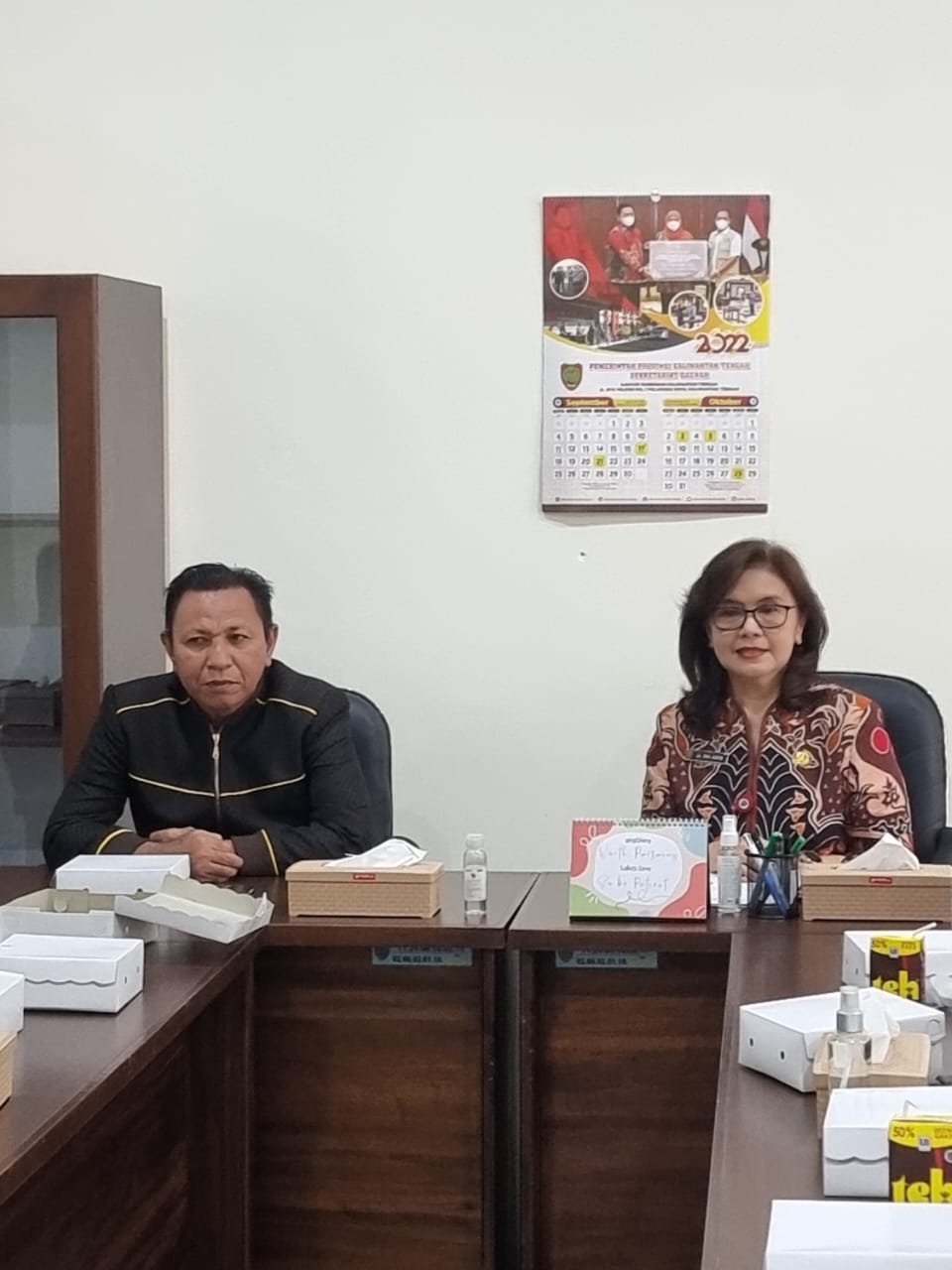Kepala Dinas P3APPKB Prov. Kalteng Menerima Kunjungan Kerja Anggota DPRD Kab. Kotim