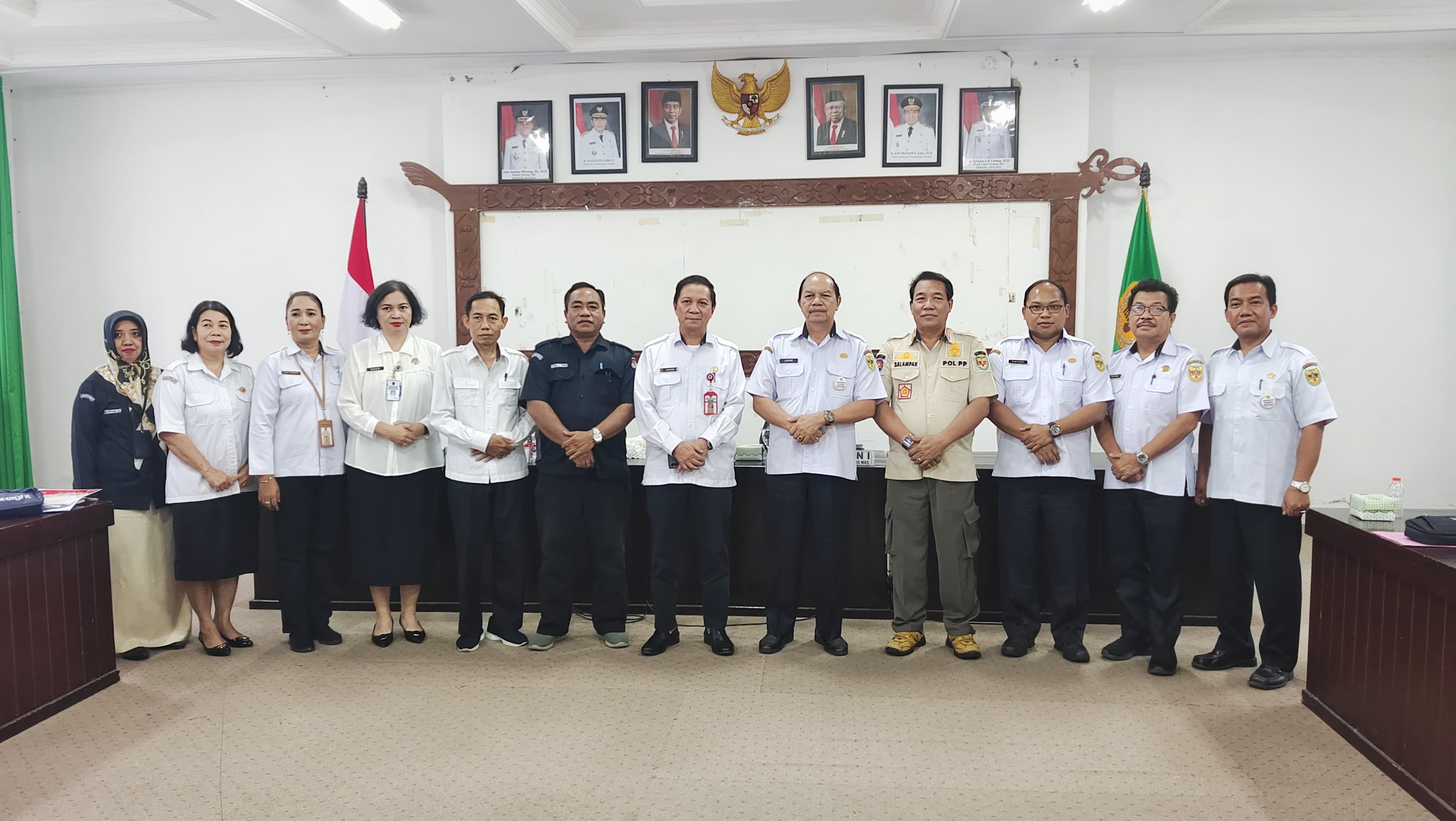 Pemkab Gumas Terima Kunjungan Kerja dari Tim Desk Pilkada Provinsi Kalteng