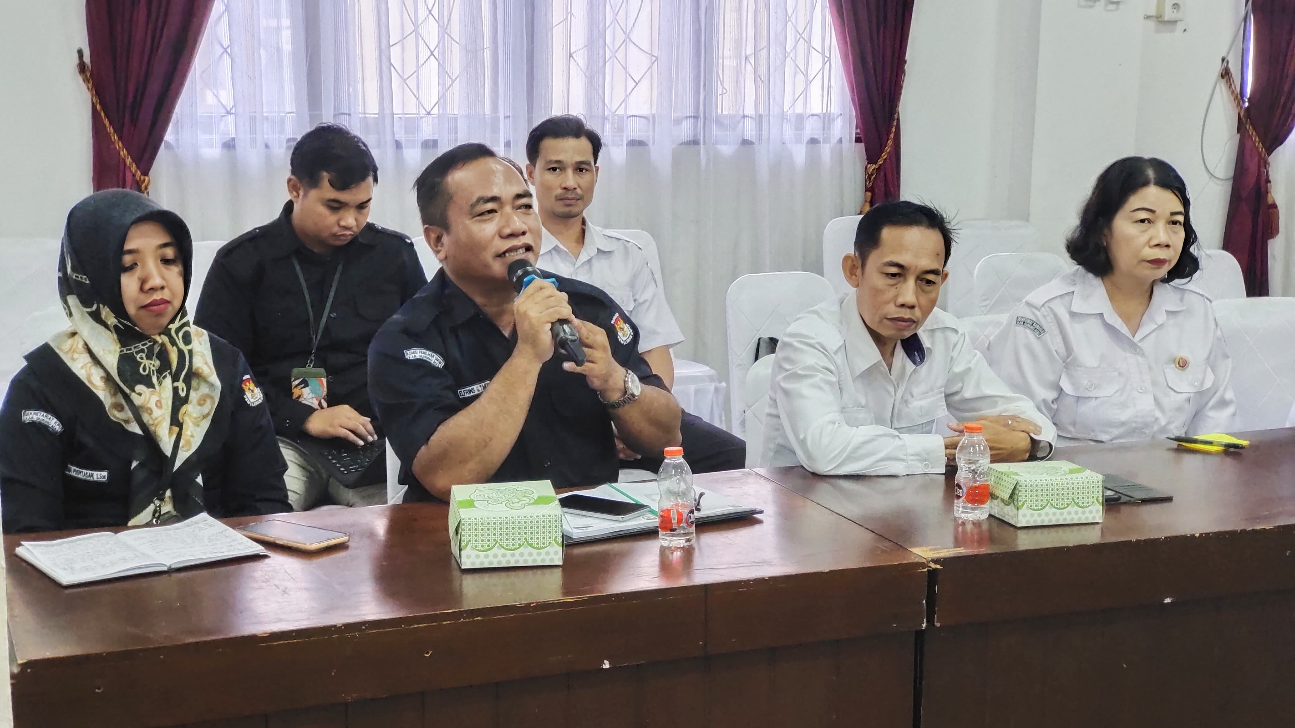 Pemkab Gumas Terima Kunjungan Kerja dari Tim Desk Pilkada Provinsi Kalteng
