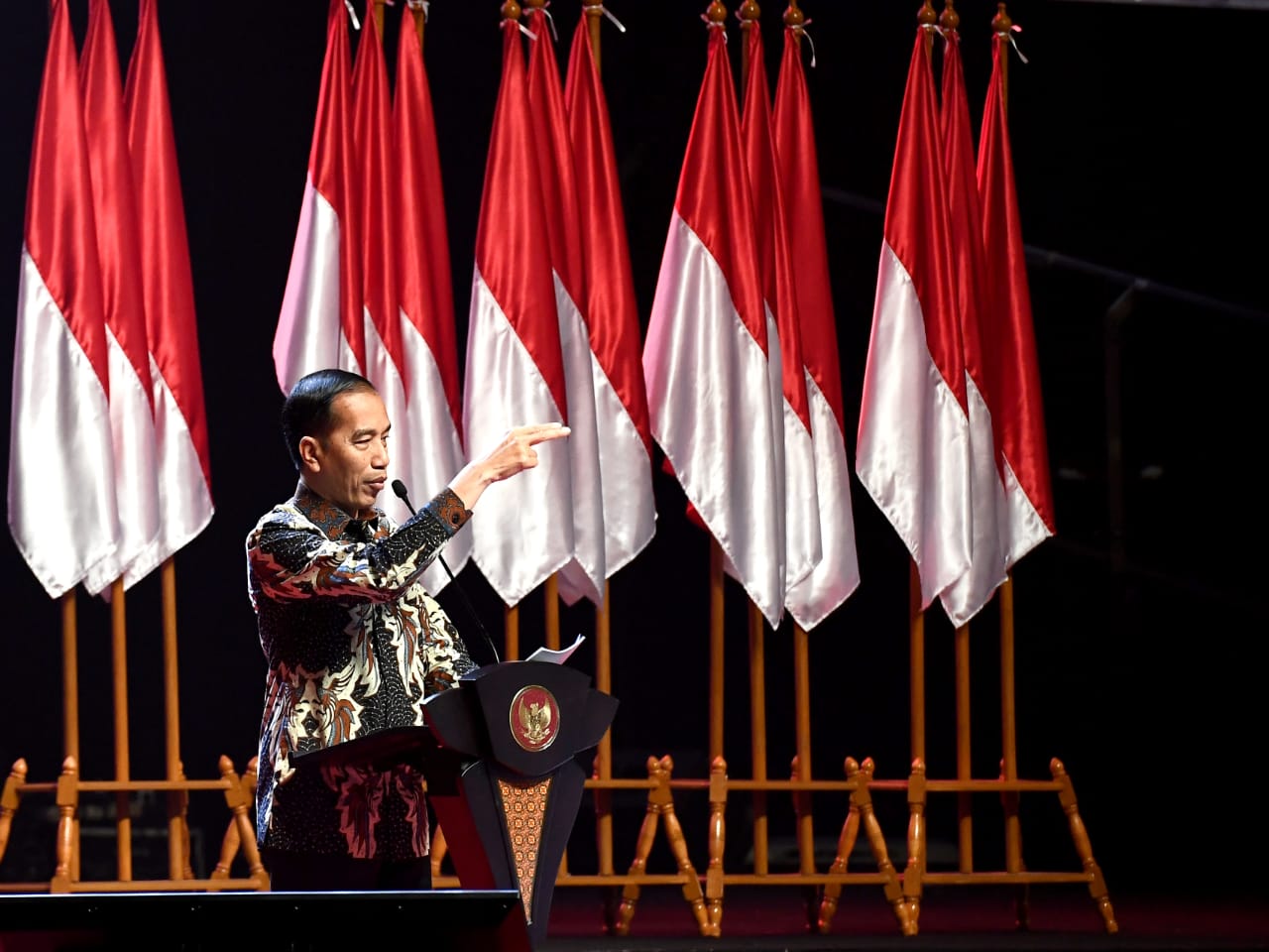 Dibuka Presiden Jokowi, Gubernur Kalteng Sugianto Sabran Hadiri Rakornas Pemerintah Pusat dan Forkopimda