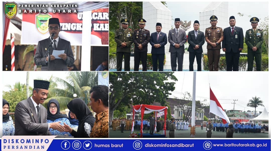 Peringati Hari Pahlawan Pemerintah Kabupaten Barito Utara serahkan tali asih kepada Keluarga pahlawan