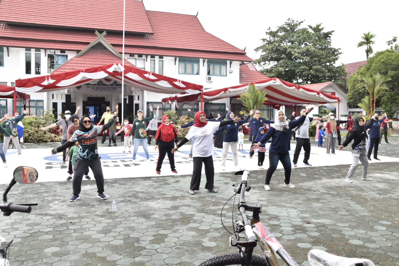 Peringati Hari Kesehatan Nasional ke-58, Pemprov. Kalteng Selenggarakan Acara Penggerakan Masyarakat dalam Implementasi GERMAS