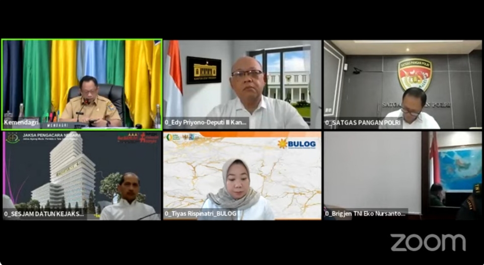 Hadiri Rakor Inflasi, Yuas Elko: Inflasi Kalteng Berada di Urutan 22, Komoditas Cabe dan Minyak Goreng Menjadi Perhatian