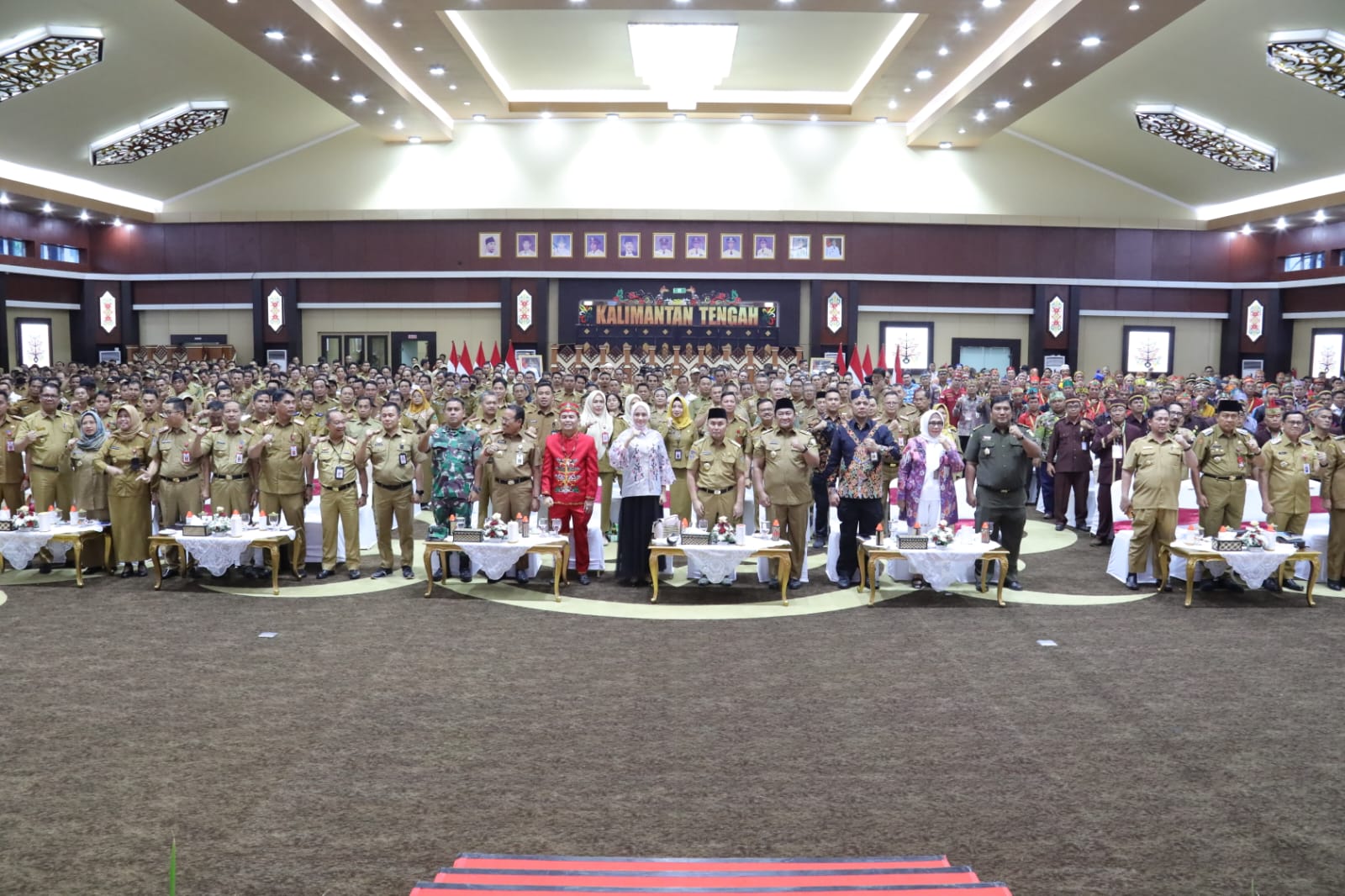 Percepatan Penyelesaian Batas Desa, Pemprov. Kalteng Gelar Rakor Sekaligus Pengukuhan Pengurus DPD APDESI Masa Bakti 2023-2028