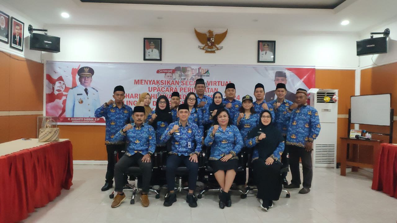Disdik Kalteng Peringati Hari Pahlawan 2024 secara Virtual dengan Semangat Melanjutkan Perjuangan