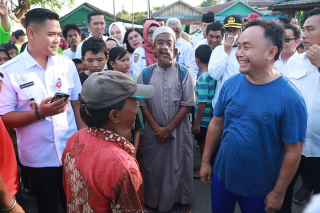 Gubernur Sugianto Sabran Tinjau Kondisi Sampah di Kawasan Kampung Puntun 