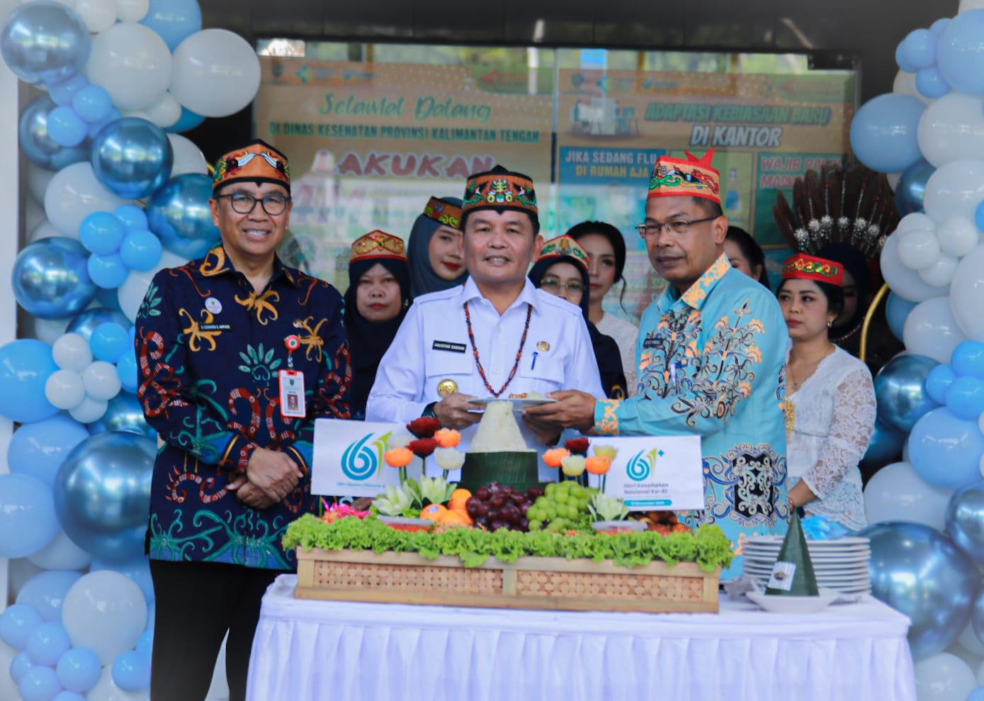 Gubernur Agustiar Sabran Pimpin Upacara HKN ke-61: Generasi Sehat, Masa Depan Hebat