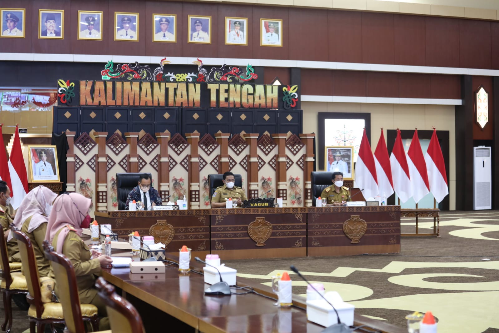 Wagub H. Edy Pratowo Buka Rapat Koordinasi TPAKD se-Kalteng