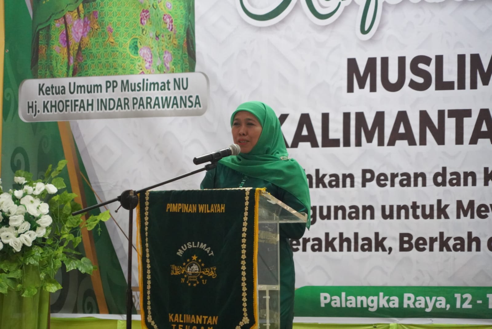 Gubernur Jatim Resmi Tutup Konferensi Wilayah Muslimat NU Kalteng