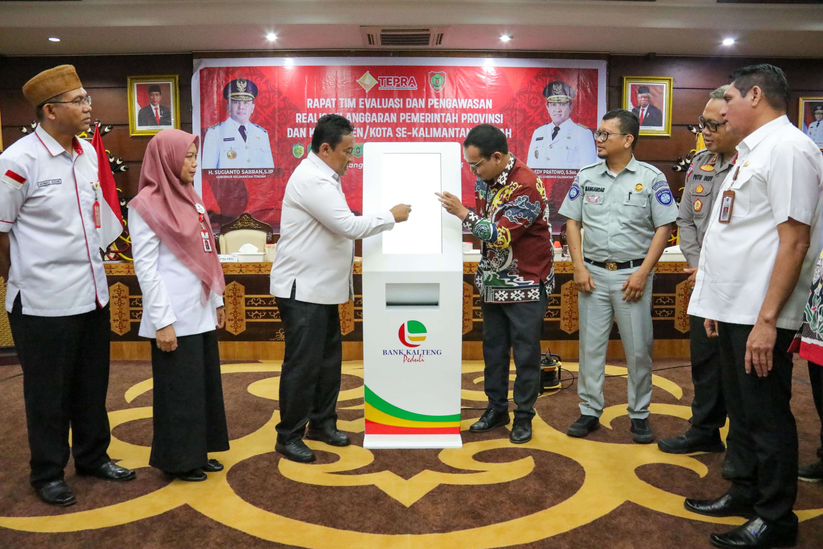 Wagub Edy Pratowo Buka Rapat TEPRA Triwulan IV Provinsi dan Kabupaten/Kota se-Kalteng