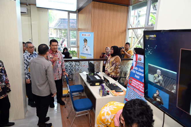 Resmikan MPP Kobar, Pj Bupati Budi Santosa Berharap Layanan Publik Makin Mudah Diakses  