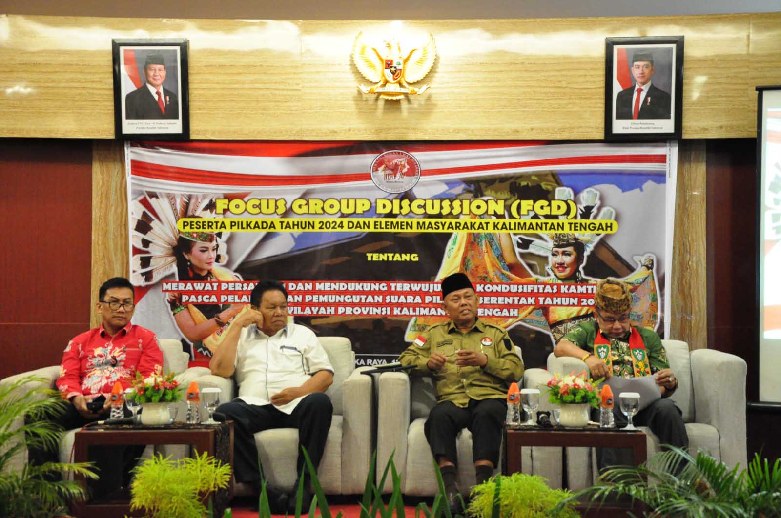Diskominfosantik Provinsi Kalteng Hadiri Kegiatan FGD FKUB