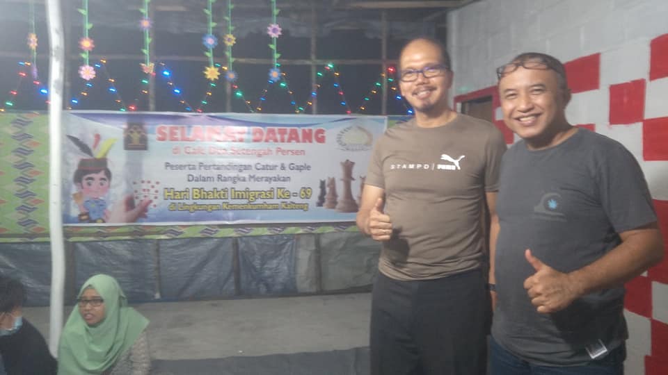 Peringati Hari Bhakti Imigrasi Ke 69 Tahun 2019, Kantor Imigrasi Palangka Raya Gelar Lomba Domino dan Catur