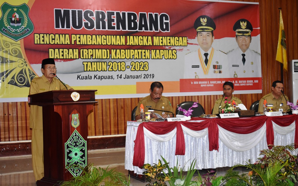 Wabup Buka Musrenbang RPJMD Tahun 2018 - 2023