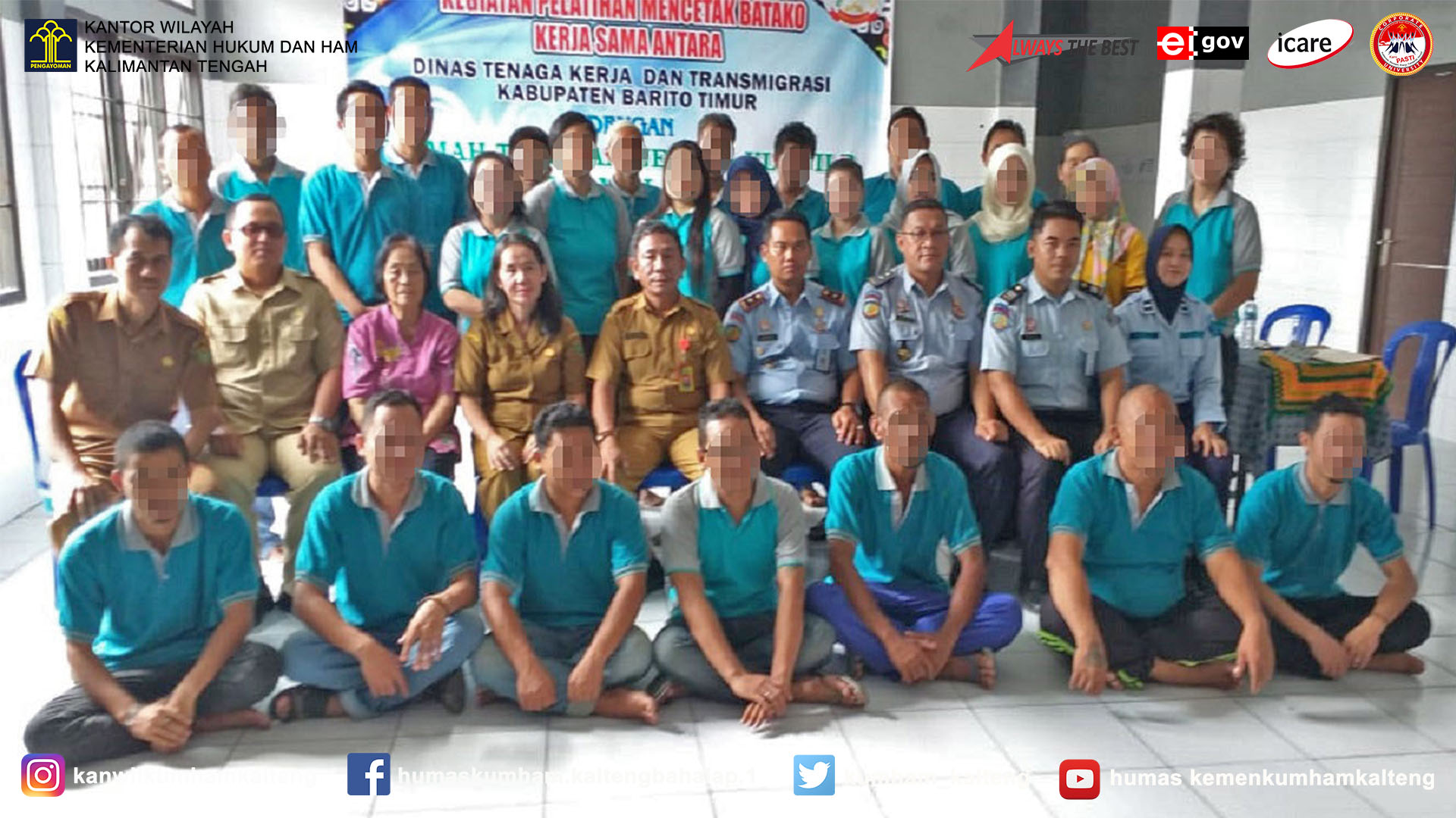 Penutupan Pelatihan Kepada Wbp Rutan Kelas IIB Tamiang Layang