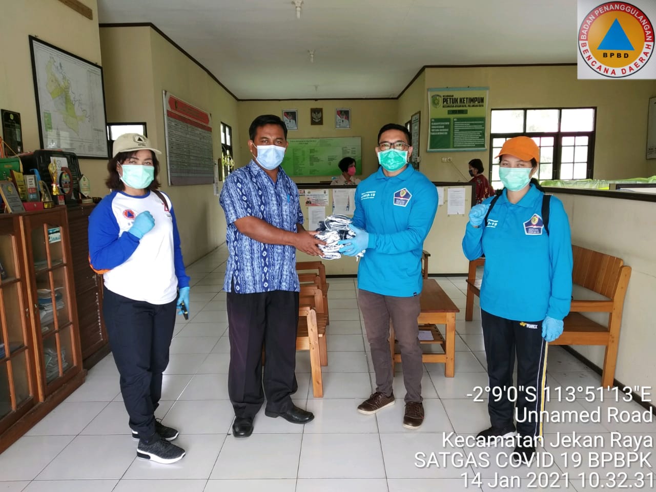 Pencegahan Penyebaran Covid-19 di Kelurahan Petuk Katimpun Kecamatan Jekan Raya Kota Palangka Raya