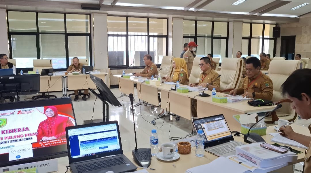Pj Bupati Pulang Pisau Laporkan Evaluasi Kinerja ke Kemendagri