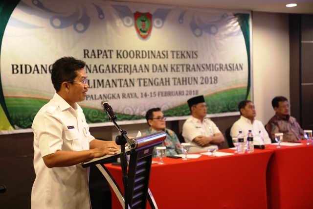 Rakornis Ketenagakerjaan dan Transmigrasi memperkuat sinergitas pembangunan