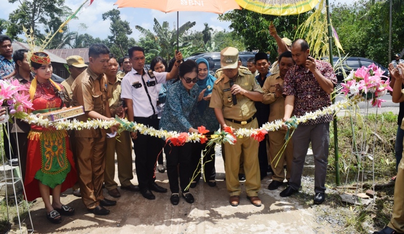 Pasar Desa Lunuk Ramba Diresmikan