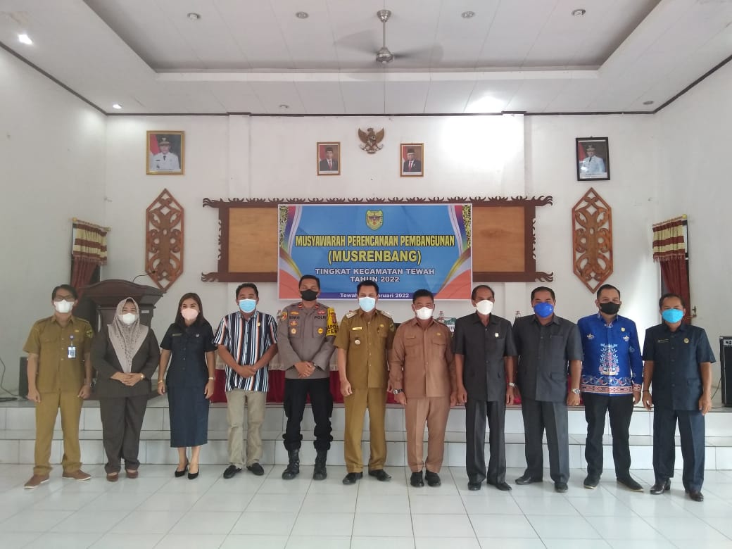 Musrenbang Kecamatan Tewah Selaras dengan RPJMD dan Renstra