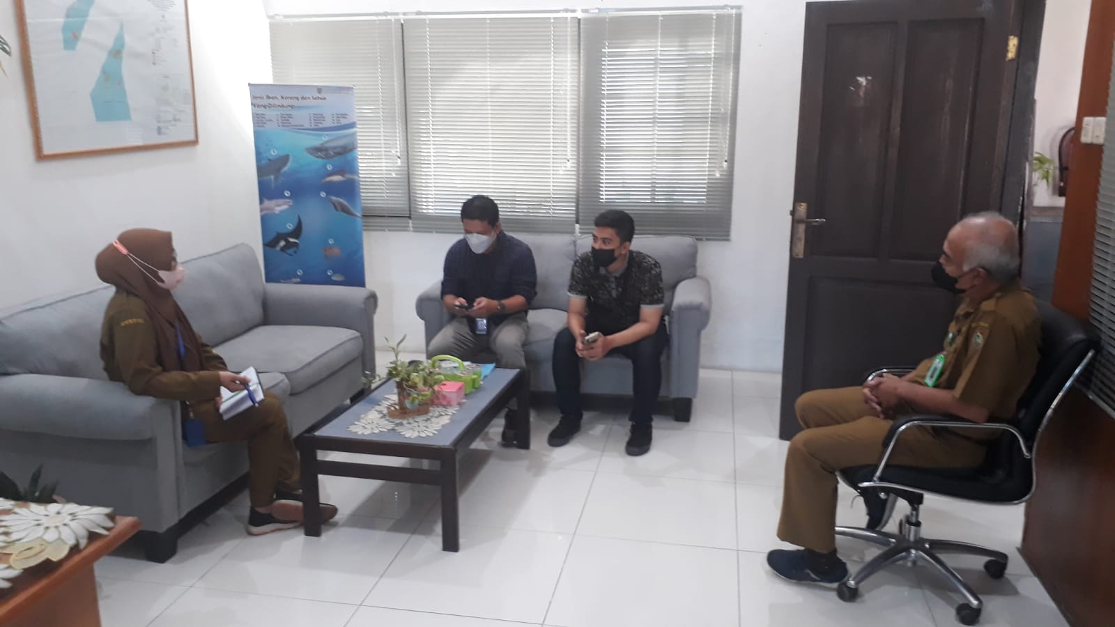 Dislutkan Prov. Kalteng Terima Kunjungan BPSPL Pontianak