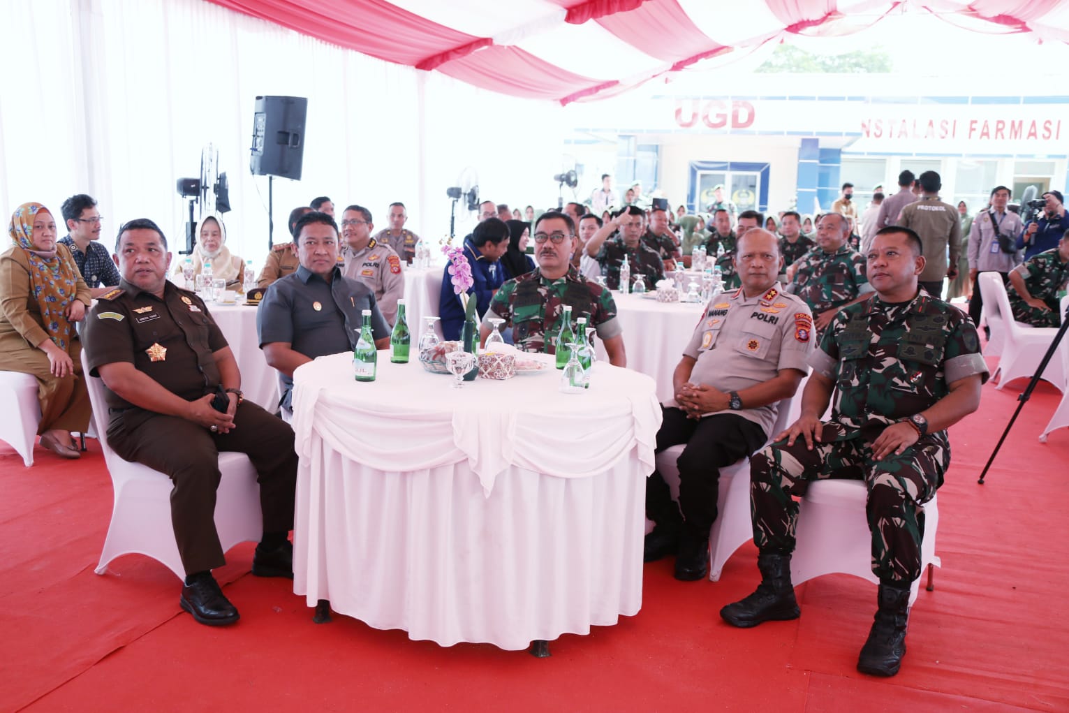 Wagub Kalteng Edy Pratowo Hadiri Peresmian Rumah Sakit Tk. IV 12.07.03 Palangka Raya