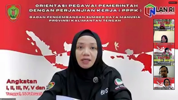 BPSDM Adakan Pembukaan Orientasi PPPK Angkatan I Provinsi Kalimantan Tengah, Membangun SDM Berkualitas untuk Pelayanan Publik