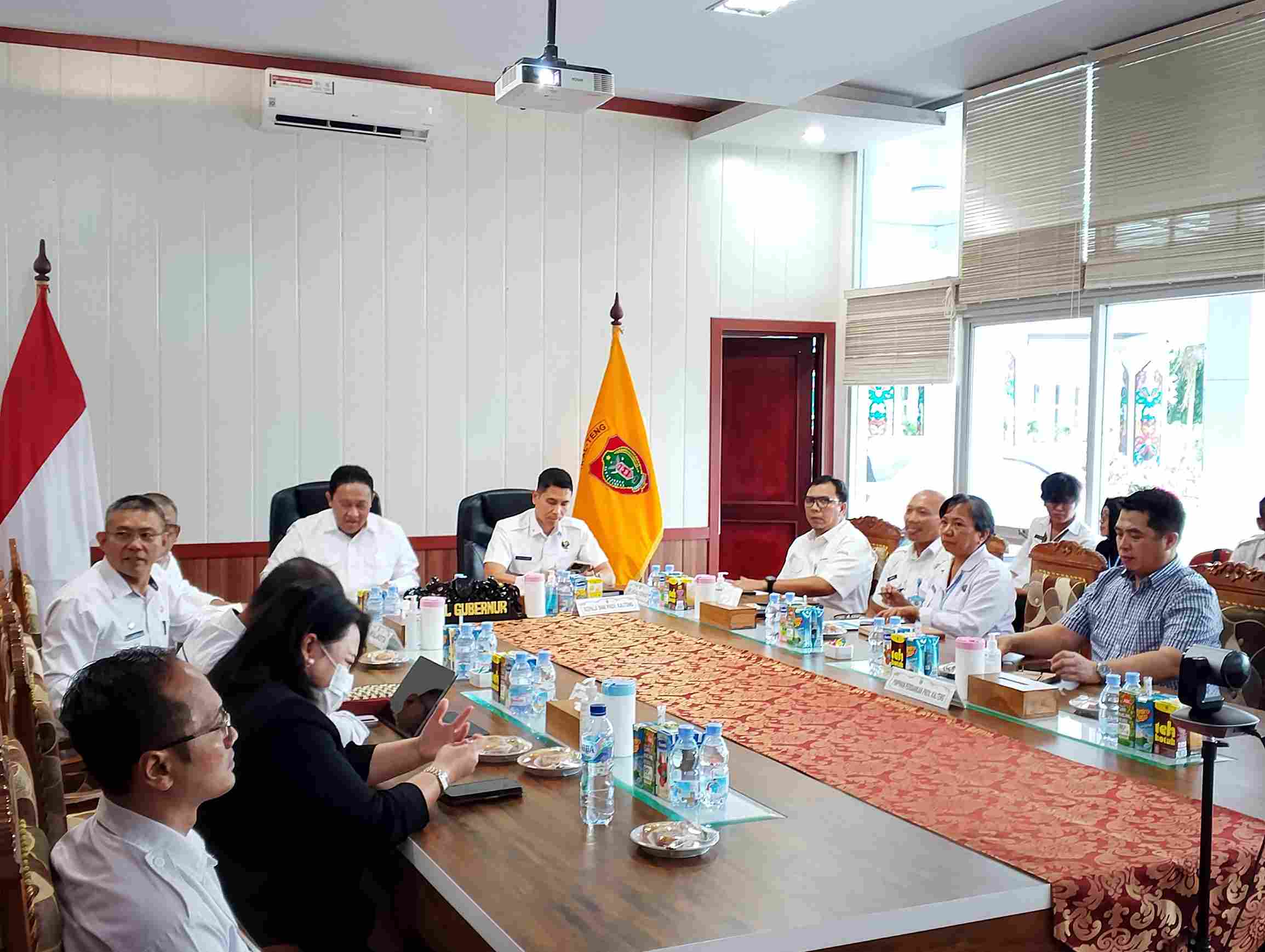 Ikuti Rakor Pembangunan Loka Rehabilitasi Narkotika, Direktur RS Kalawa Atei Nyatakan Siap Bersinergi Untuk Sediakan Pusat Rehabilitasi Rawat Inap