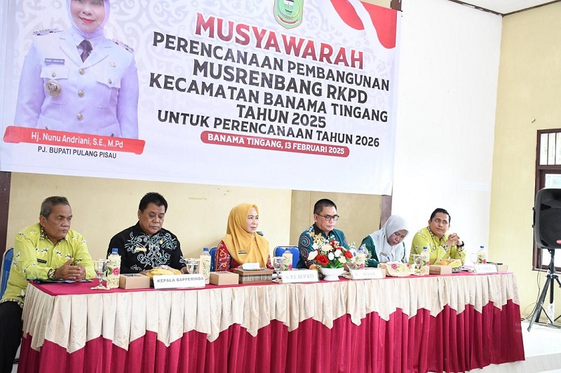 Camat Banama Tingang: Infrastruktur dan Lahan Pertanian Jadi Prioritas Utama Musrenbang