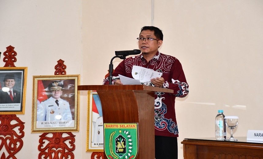 Pemkab Barsel Gelar Asistensi Penyusunan LPPD Berbasis SILPPD