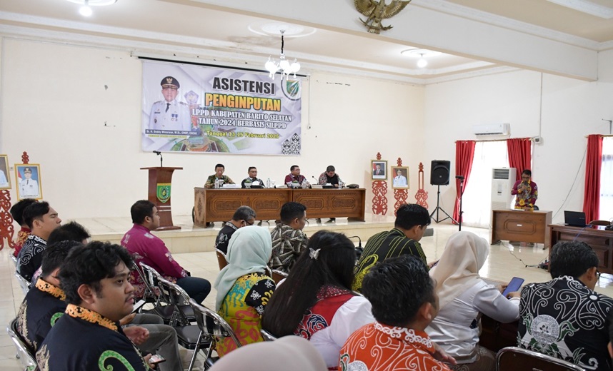 Pemkab Barsel Gelar Asistensi Penyusunan LPPD Berbasis SILPPD