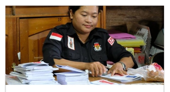 Palangka Raya Kebut Pelipatan Surat Suara