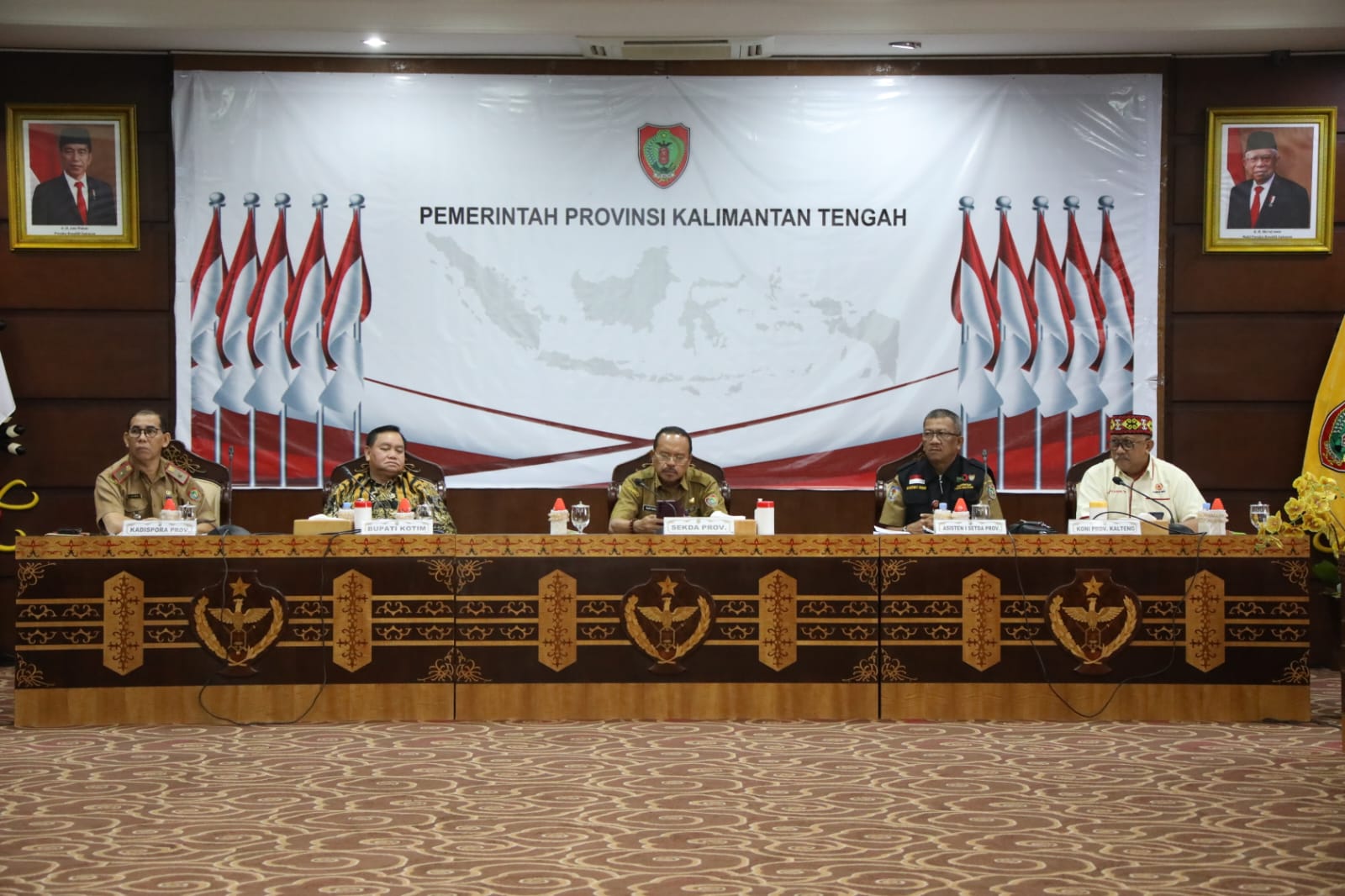 Sekda Kalteng Pimpin Rapat Persiapan Porprov XII Kalteng di Kabupaten Kotawaringin Timur