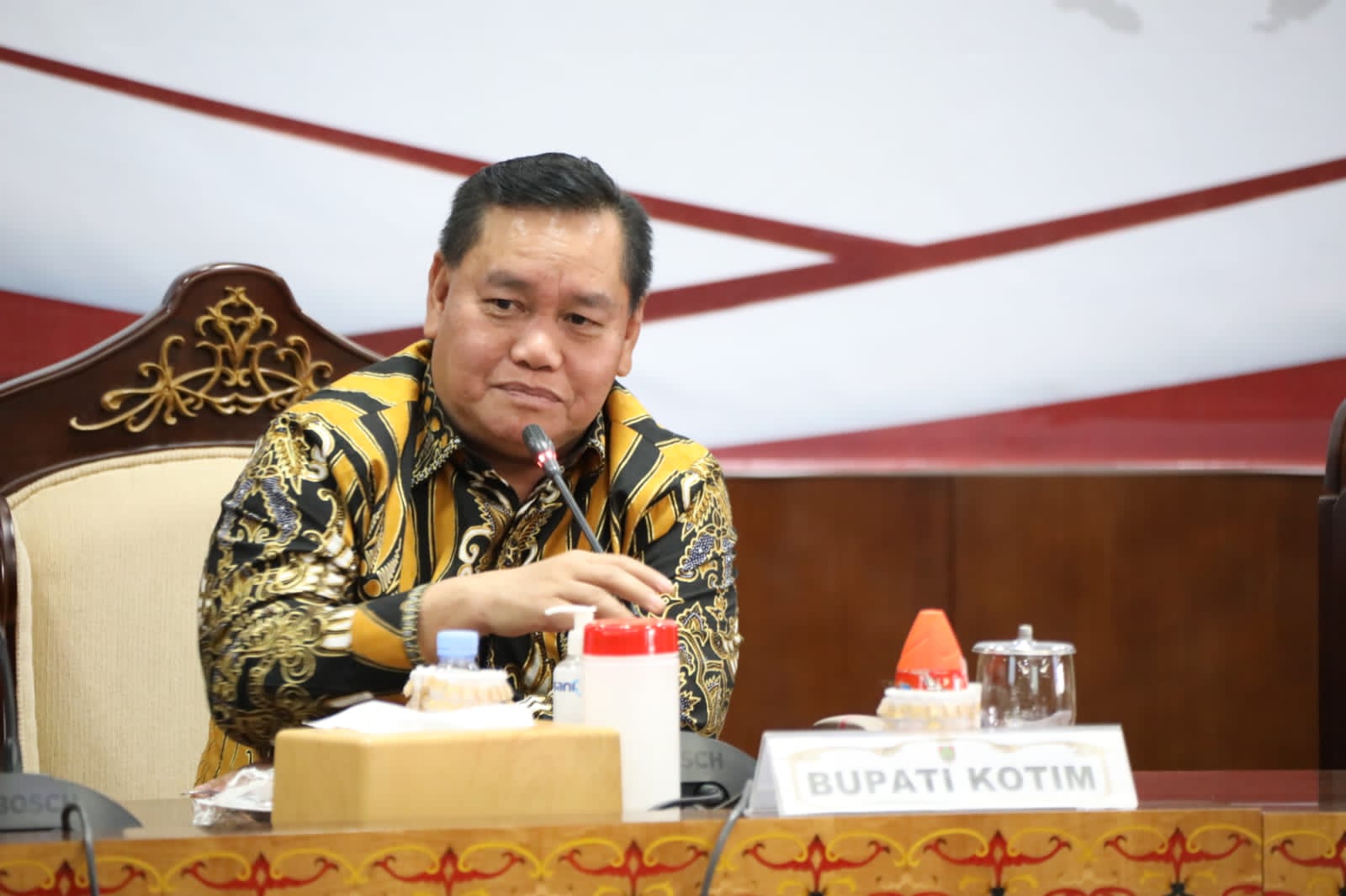 Sekda Kalteng Pimpin Rapat Persiapan Porprov XII Kalteng di Kabupaten Kotawaringin Timur