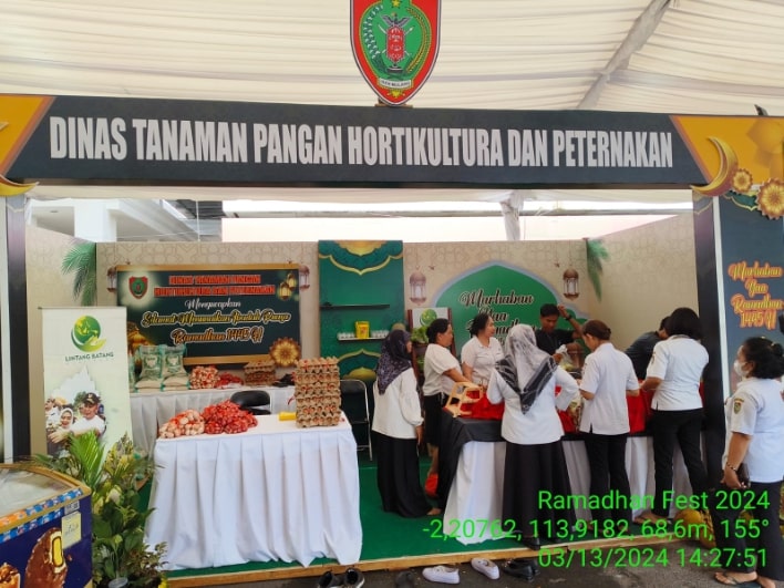 Dinas TPHP Adakan Pasar Tani pada Ramadhan Festival 1445 H 