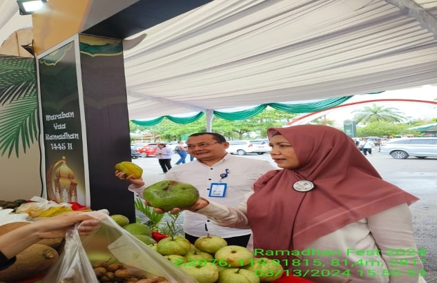 Dinas TPHP Adakan Pasar Tani pada Ramadhan Festival 1445 H 