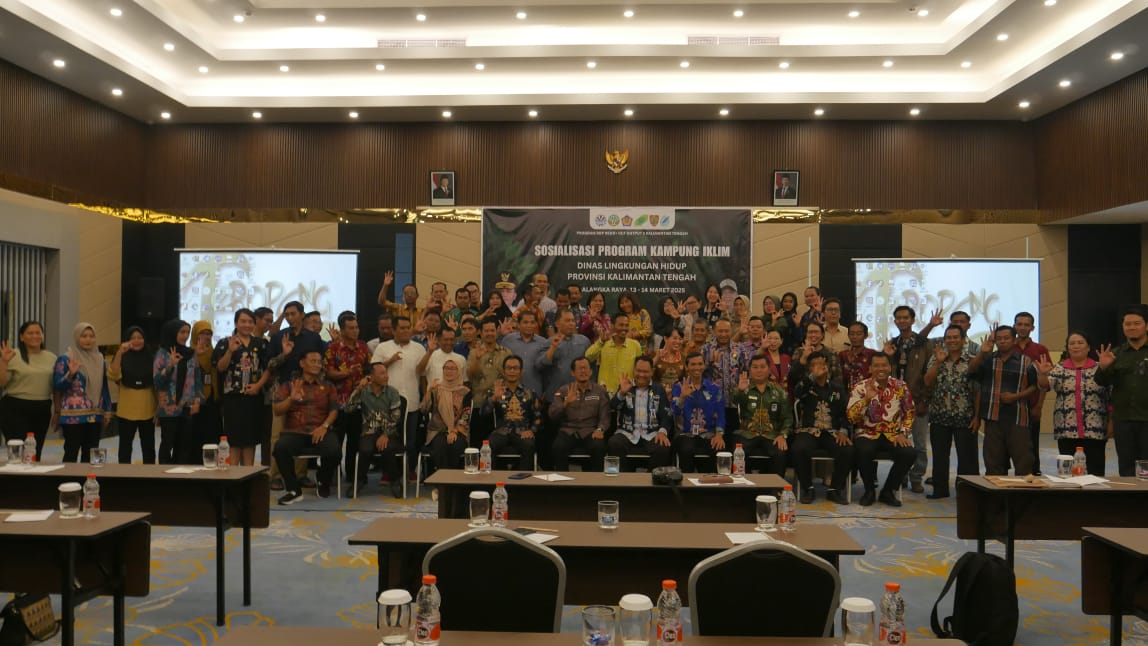 DLH Kalteng Gelar Kegiatan Peningkatan Kapasitas ProKlim
