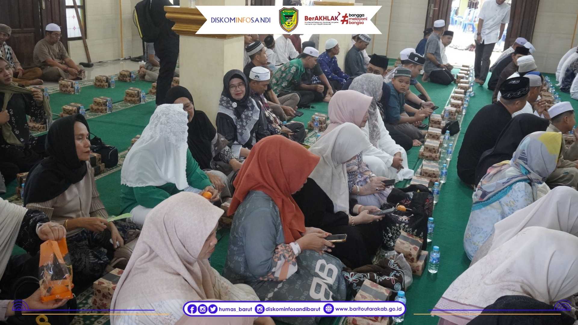 Safari Ramadan di Teweh Baru, Bupati Barito Utara Ajak Masyarakat Perkuat Persatuan
