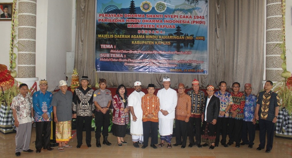 Wabup Hadiri Perayaan Dharma Shanti Nyepi Caka