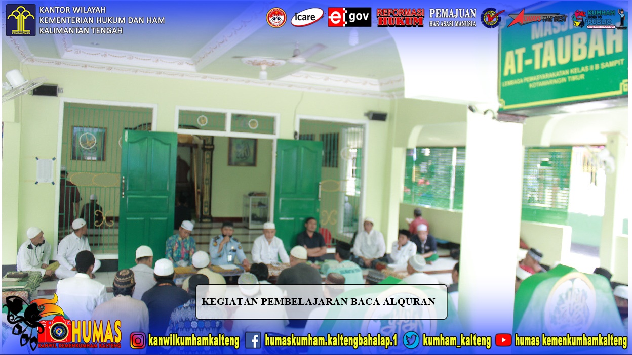 WBP Lapas Sampit Rajin Belajar Baca Al Quran 