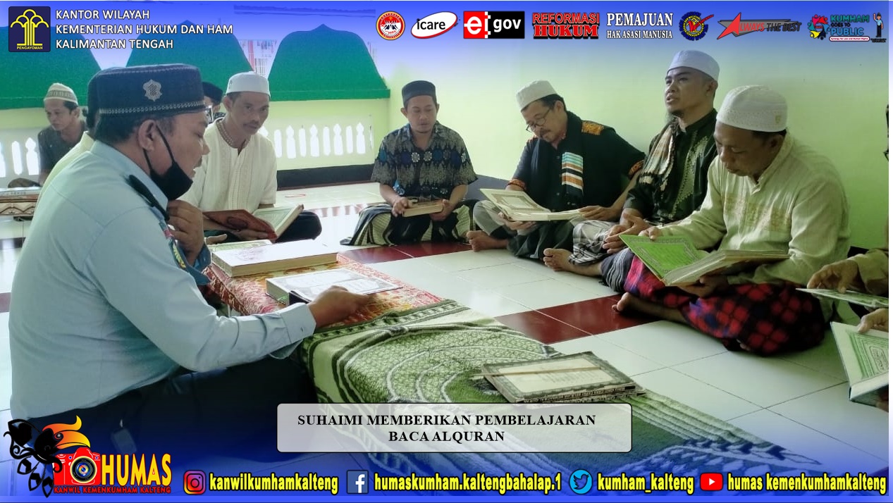 WBP Lapas Sampit Rajin Belajar Baca Al Quran 
