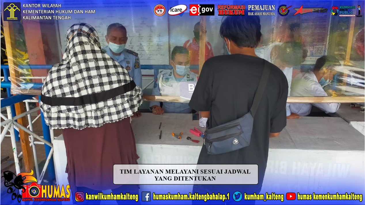 Lapas Sampit Lakukan Rekayasa Demi Layanan Prima